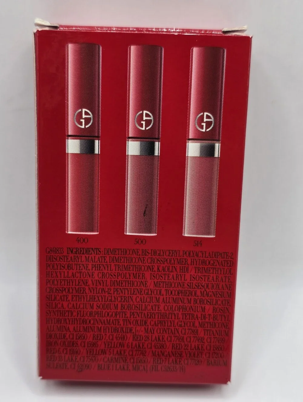 Giorgio Armani Lip Maestro Set & Foundation Sample